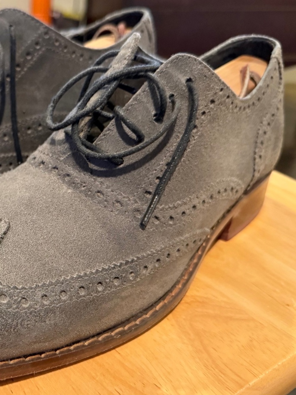 Cole Haan Suede Dress Shoes